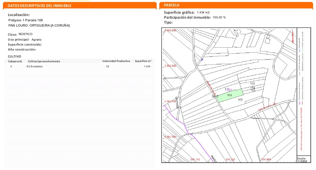Casa en venda in Ortigueira