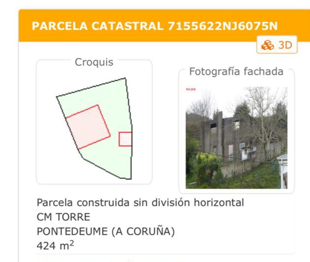 Country Property v prodeji in Pontedeume